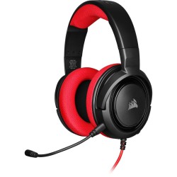 HEADSET AUDIFONOS GAMING CORSAIR HS35 WIRED RED