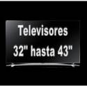 TV hasta 43"